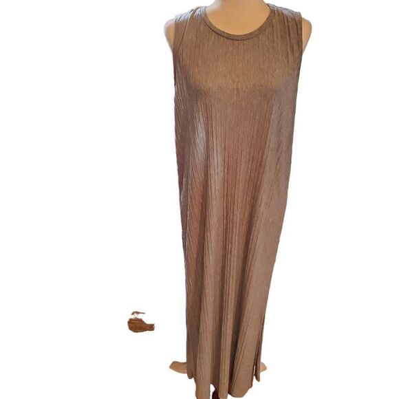 NWT A New Day. Light Gray Maxi Dress Size Large - Picture 2 of 11